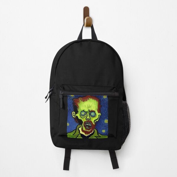 Item preview, PURPLE BACKGROUND ZOMBIE IN VAN GOGH STYLE designed and sold by sailorsam1805.