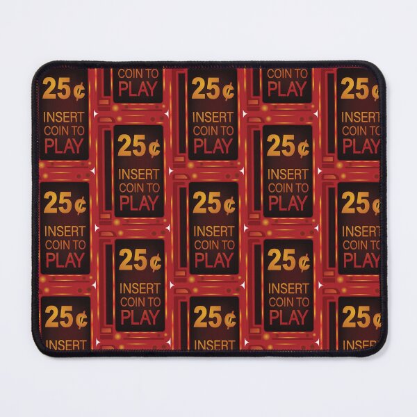 Item preview, Insert coin arcade retro classic games designed and sold by portokalis.