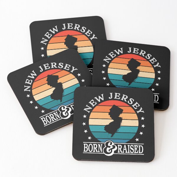 Item preview, Born & Raised New Jersey USA State Pride designed and sold by jmbeezee.