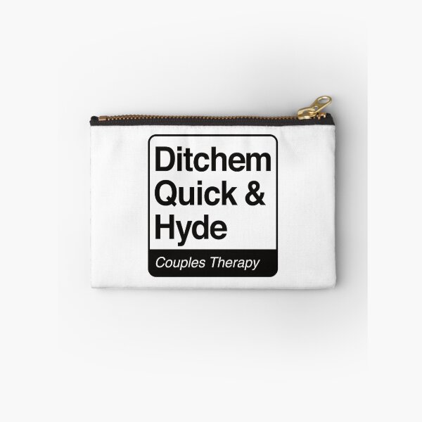 Item preview, Ditchem, Quick & Hyde - Couples Therapy - black print for light items designed and sold by robimerch.