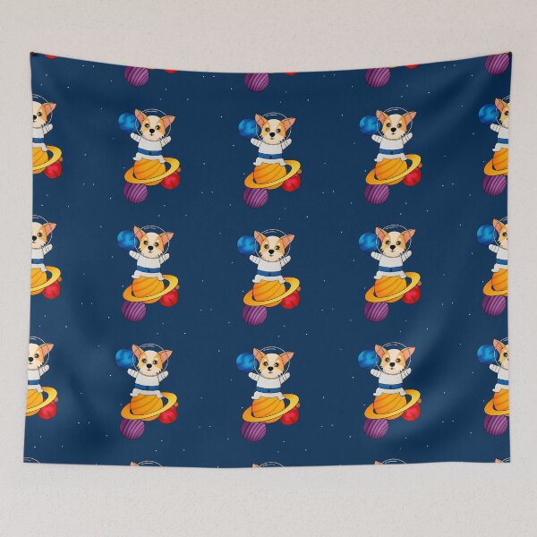 Item preview, Corgi Sitting on Planet designed and sold by Ameliamaar.