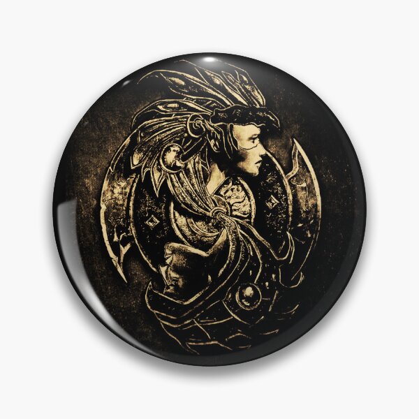 Item preview, Baldur's Gate Logo black and sepia designed and sold by Aemeth.