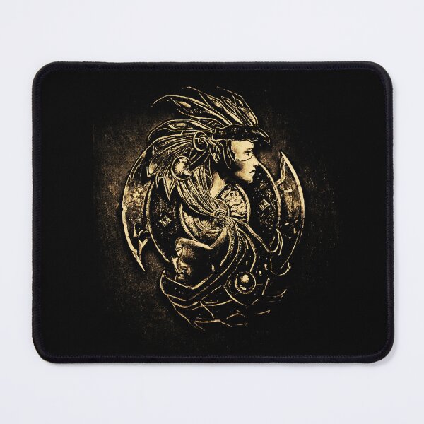 Item preview, Baldur's Gate Logo black and sepia designed and sold by Aemeth.