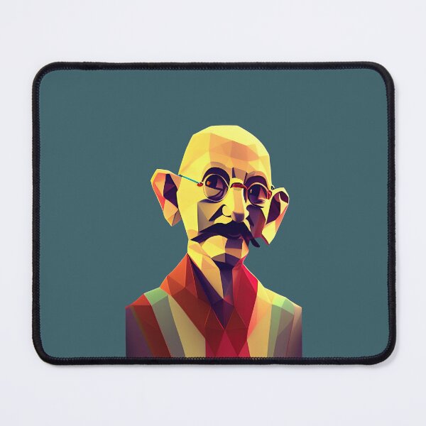 Item preview, Gandhi in Red designed and sold by PolygonXYZ.