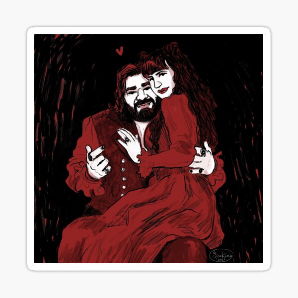 Aperçu de l'œuvre Laszlo et Nadja créée et vendue par Finnguala's Art.