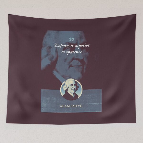 Item preview, Adam Smith - Defense is superior to opulence designed and sold by Syahrasi.