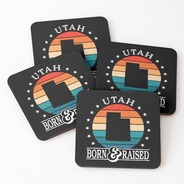 Item preview, Born & Raised Utah USA State Pride designed and sold by jmbeezee.