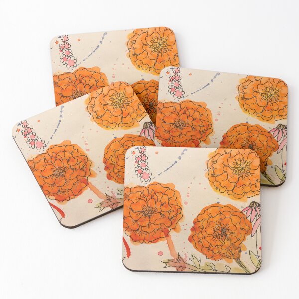 Item preview, caléndulas en el jardín designed and sold by DWerle.