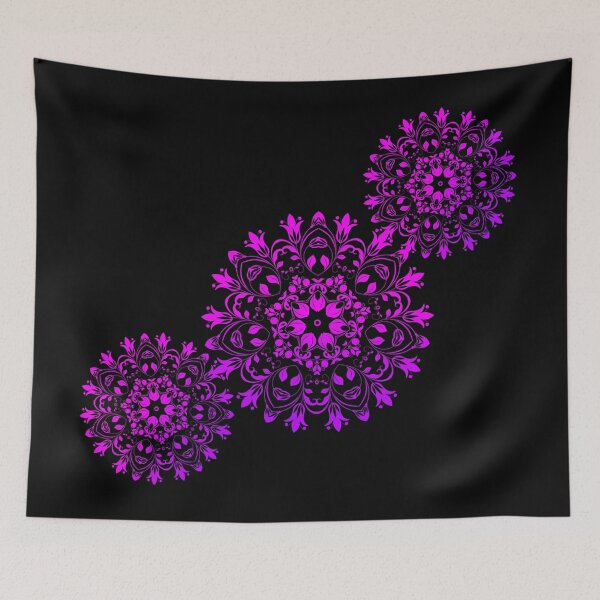 Item preview, beautiful gradient flower's  designed and sold by Catchy-Hut.