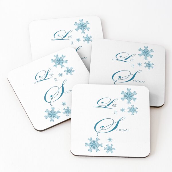 Item preview, Let It Snow With Flakes designed and sold by ScaleDesigns.