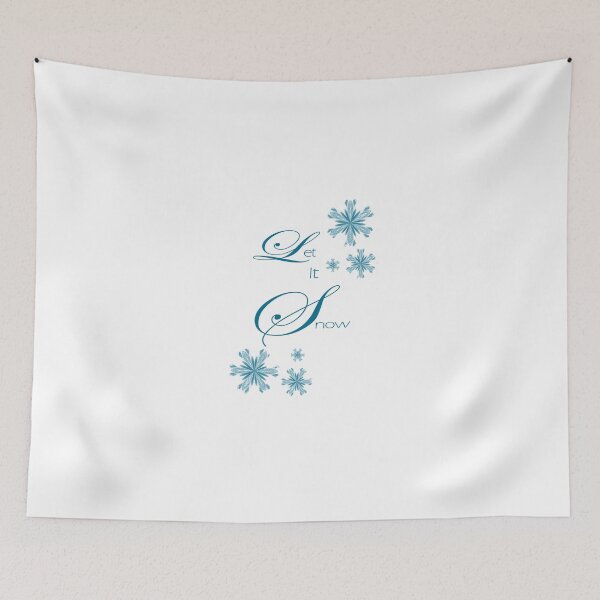Item preview, Let It Snow With Flakes designed and sold by ScaleDesigns.