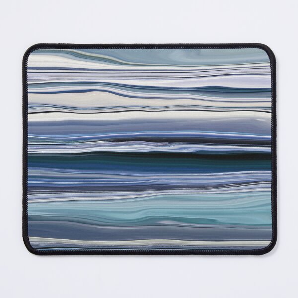 Item preview, Abstract Ocean Horizontal Lines Coastal Style Décor Beachy Vibes Art 4 of 20  designed and sold by Beachy.