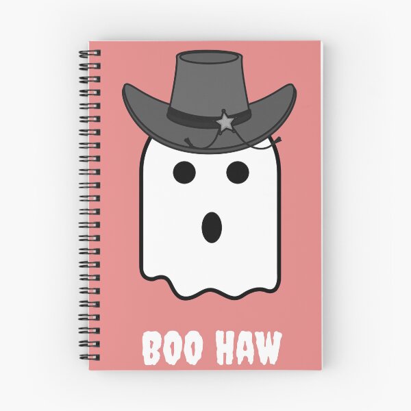 Item preview, Boohaw - Western Halloween ghost designed and sold by MoPrintedArt.