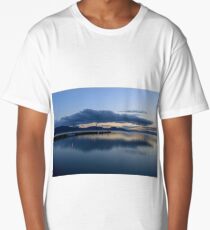 San Feliciano after sunset, Lago Trasimeno, Umbria, Italy Long T-Shirt