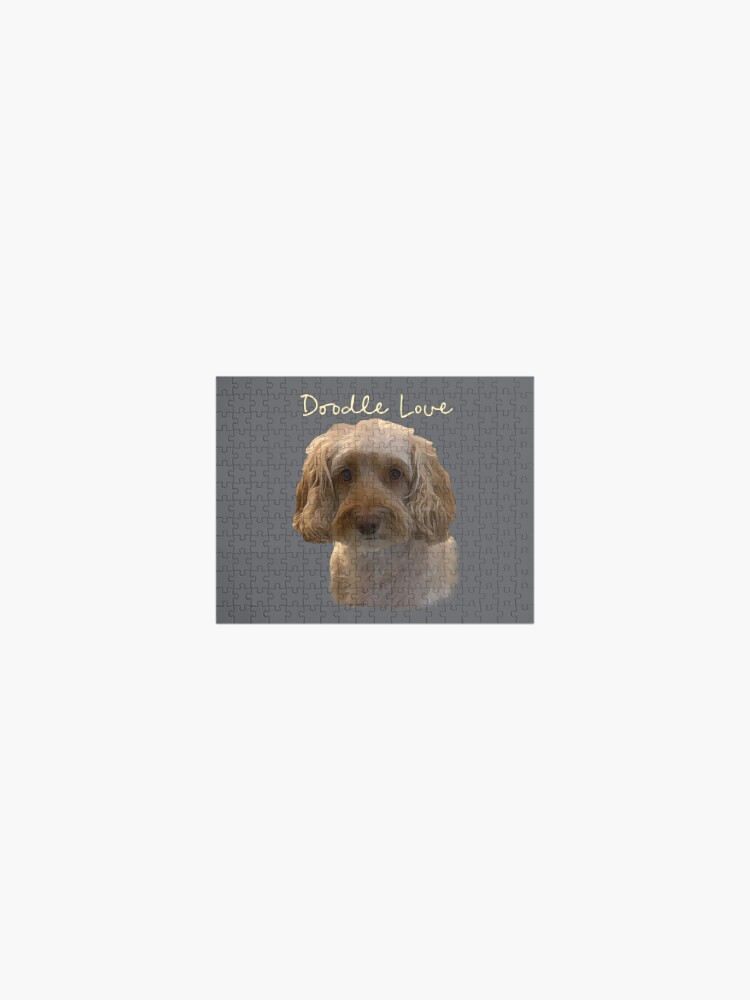 Golden Doodle Dog - Jigsaw Puzzle