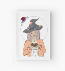 Homeopathy Herbal Tea Witch Hardcover Journal