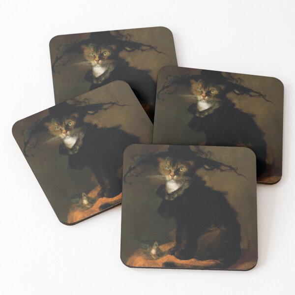 Item preview, Millie the Cat, dressed in black (Baroque) designed and sold by thecatandkettle.