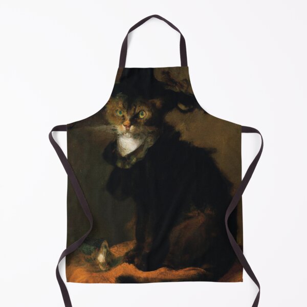 Item preview, Millie the Cat, dressed in black (Baroque) designed and sold by thecatandkettle.