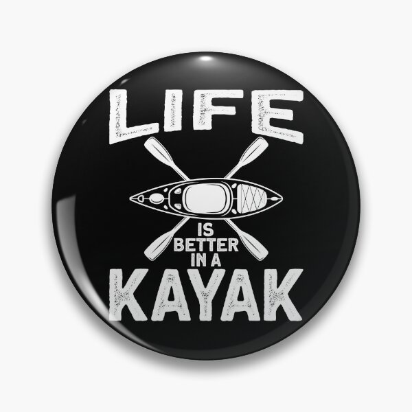 Artikelvorschau, Life Is Better in A Kajak Kanu entworfen und verkauft von MooonTees.