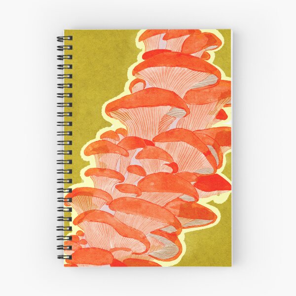 Item preview, Red Honolulu Mushrooms print - Mexico City Spice Market designed and sold by Noodle Nerd.