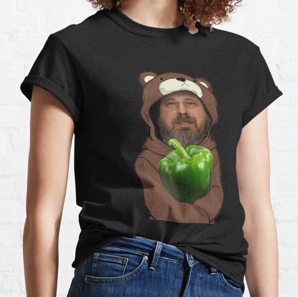 Richard Stallman GIMP Green Is My Pepper Lain Classic T-Shirt