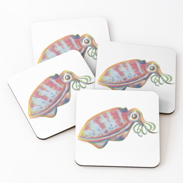 Item preview, Rainbow Cuttlefish Squid designed and sold by JuicyAnn.