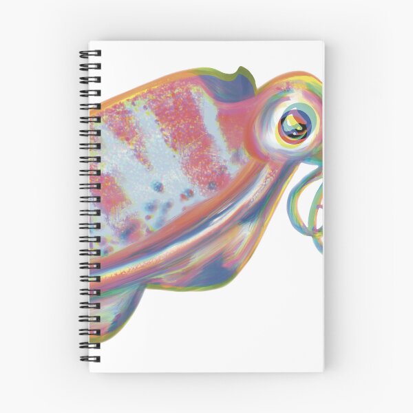 Item preview, Rainbow Cuttlefish Squid designed and sold by JuicyAnn.
