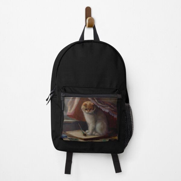 Item preview, Pidge the Cat, painting (Realism) designed and sold by thecatandkettle.