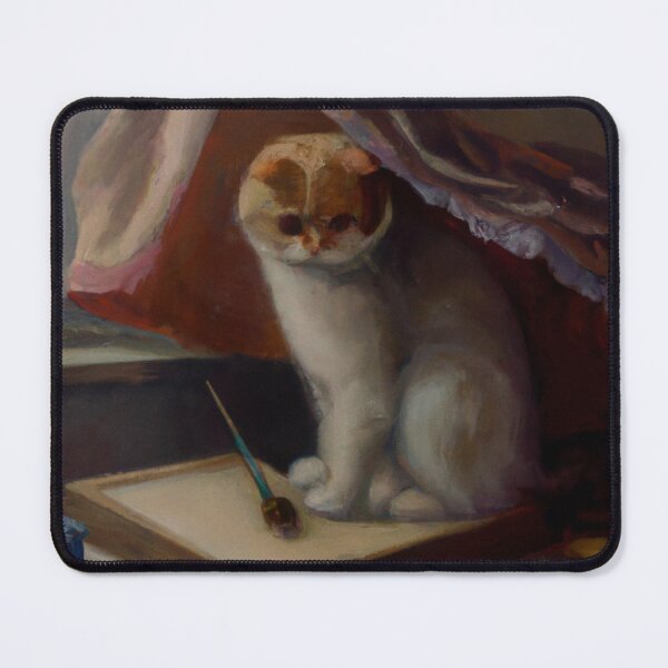 Item preview, Pidge the Cat, painting (Realism) designed and sold by thecatandkettle.