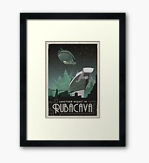 Grim Fandango Travel Posters - Rubacava Framed Print