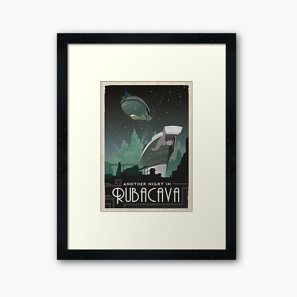 Item preview, Grim Fandango Travel Posters - Rubacava designed and sold by dmackenzie.