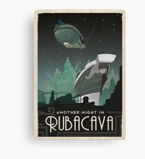 Grim Fandango Travel Posters - Rubacava Canvas Print