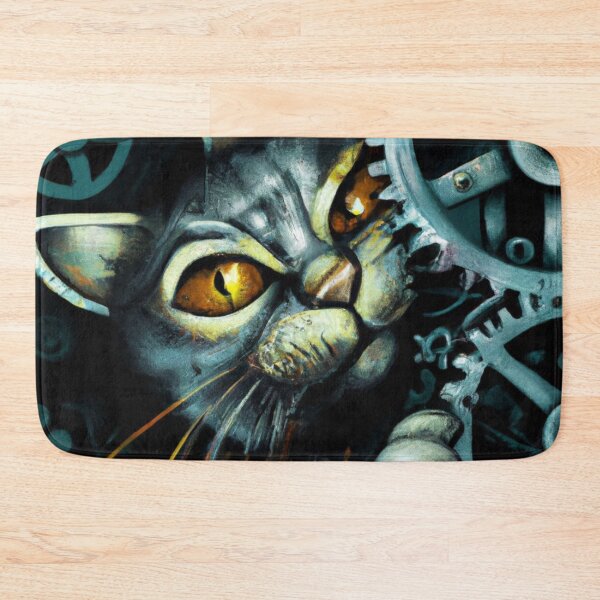 Item preview, Taco the Cat, working the gears (Fantasy) designed and sold by thecatandkettle.