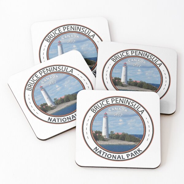 Item preview, Bruce Peninsula National Park Canada Badge designed and sold by KrisSidDesigns.