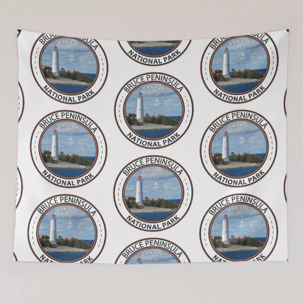 Item preview, Bruce Peninsula National Park Canada Badge designed and sold by KrisSidDesigns.