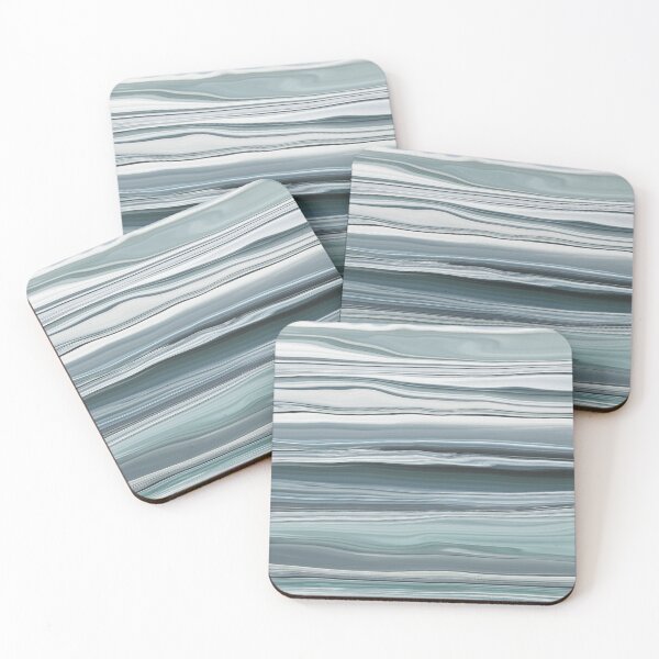 Item preview, Abstract Ocean Horizontal Lines Coastal Style Décor Beachy Vibes Art 5 of 20  designed and sold by Beachy.