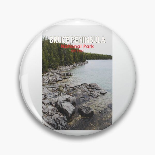 Item preview, Bruce Peninsula National Park Canada Vintage designed and sold by KrisSidDesigns.