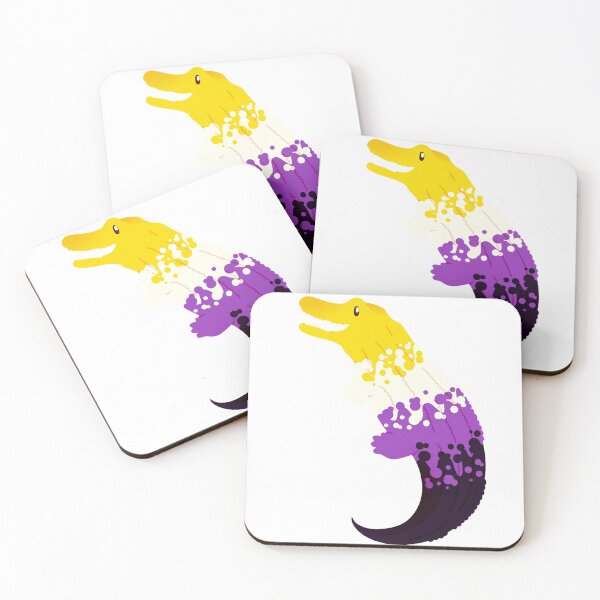 Item preview, Nonbinary Alligator! designed and sold by Punktantei.