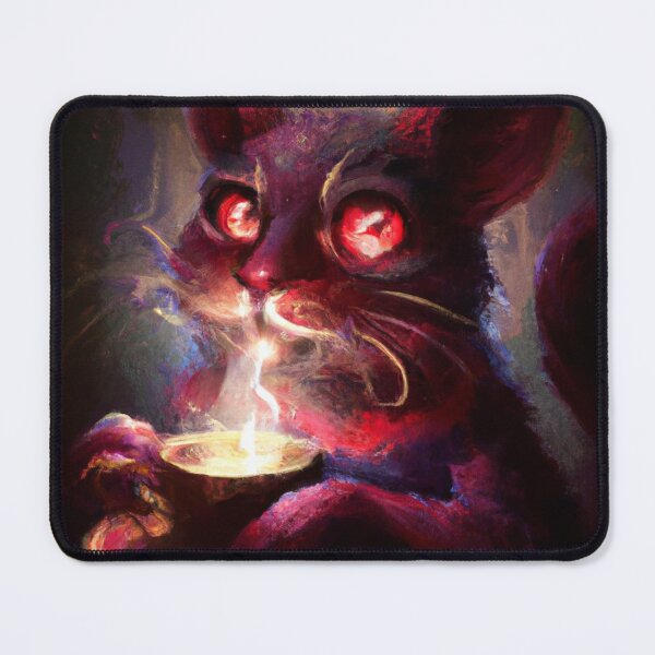 Item preview, Loom the Cat, tea in the dark (Baroque) designed and sold by thecatandkettle.