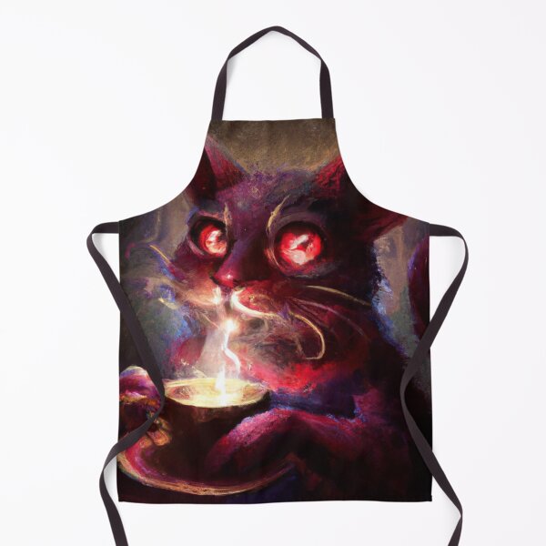 Item preview, Loom the Cat, tea in the dark (Baroque) designed and sold by thecatandkettle.
