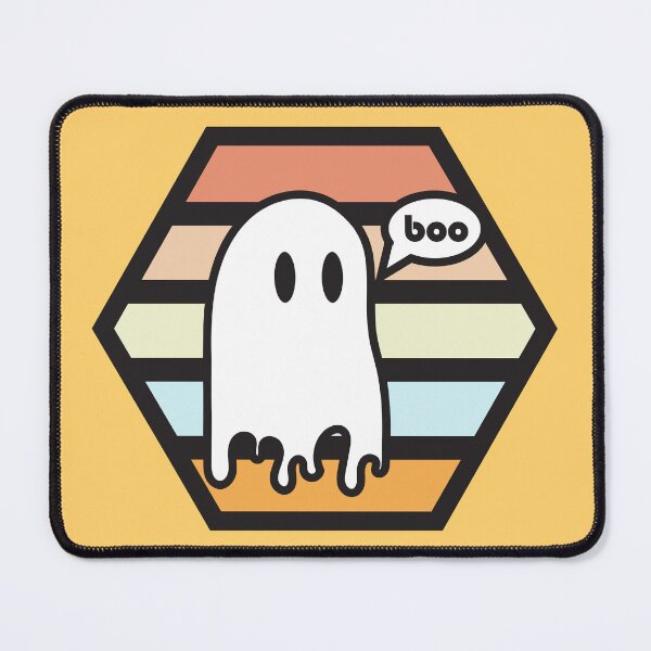 Item preview, Boo (Bright Color Palette) Cute Halloween Hexagon Design designed and sold by vron615.