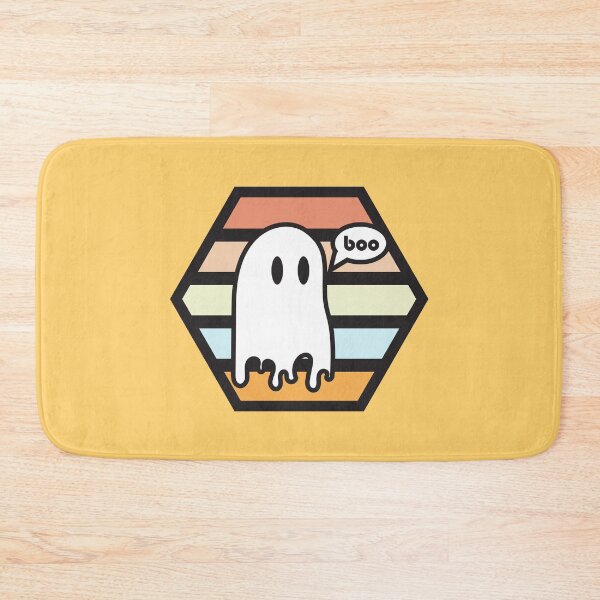 Item preview, Boo (Bright Color Palette) Cute Halloween Hexagon Design designed and sold by vron615.