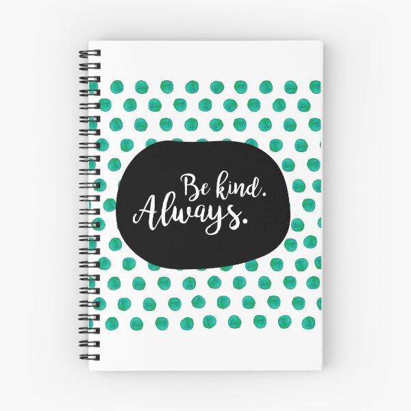 Item preview, Be Kind. Always. Pretty design with watercolor pattern designed and sold by miluri.