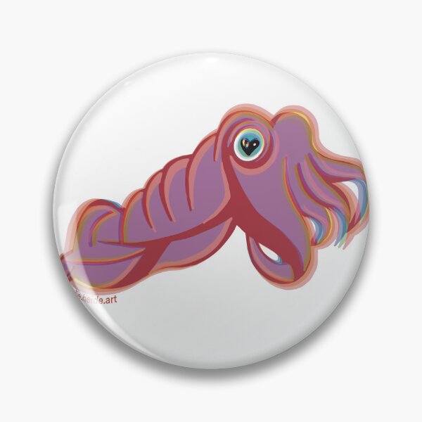 Item preview, Pink Techno Cuddly Cuttlefish designed and sold by JuicyAnn.