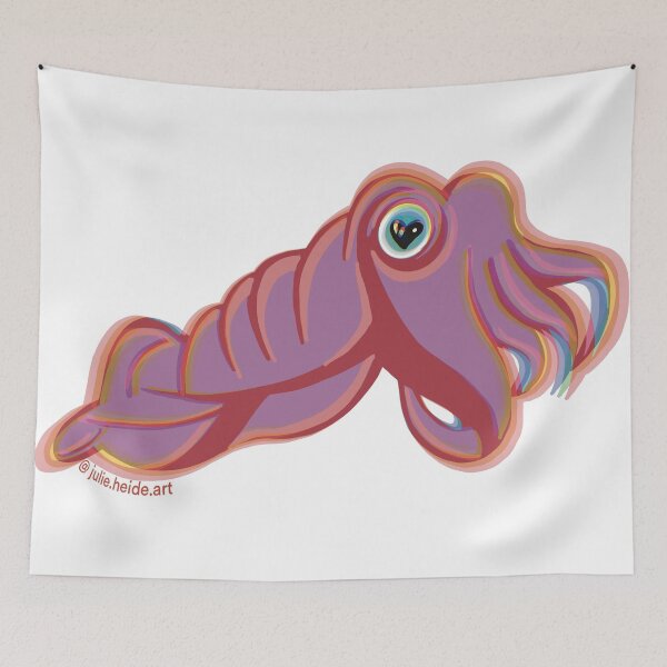 Item preview, Pink Techno Cuddly Cuttlefish designed and sold by JuicyAnn.