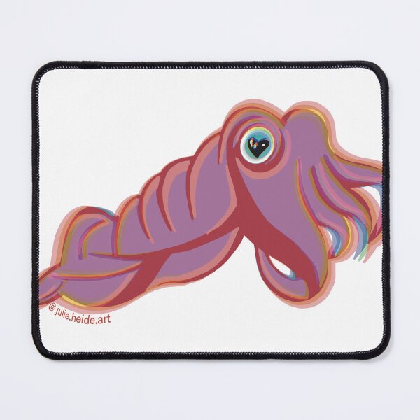 Item preview, Pink Techno Cuddly Cuttlefish designed and sold by JuicyAnn.