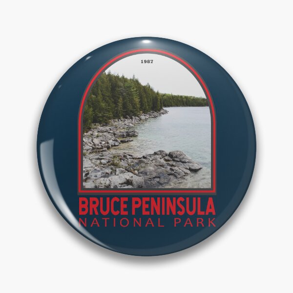 Item preview, Bruce Peninsula National Park Canada Emblem designed and sold by KrisSidDesigns.
