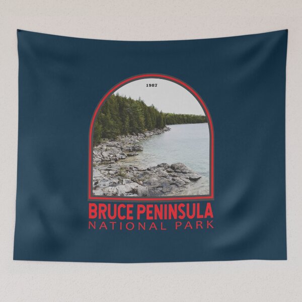 Item preview, Bruce Peninsula National Park Canada Emblem designed and sold by KrisSidDesigns.