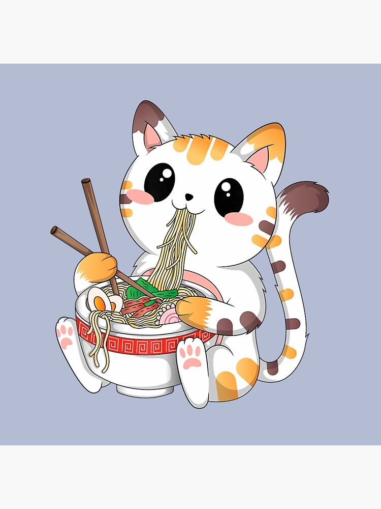 Kawaii Cat Japanese Ramen Noodle Bowl with Lid – The Kawaii Shoppu