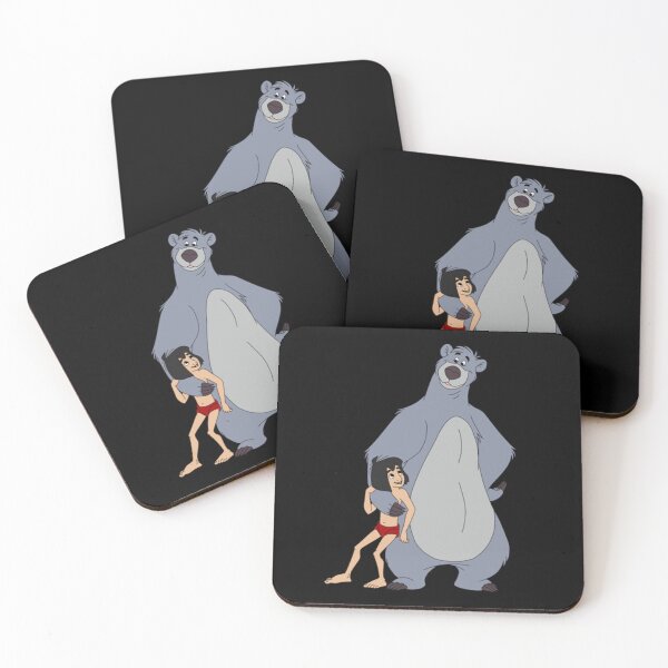 Item preview, Baloo And Mowgli Essential T-Shirt designed and sold by mchughbesenh.
